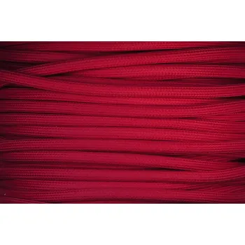 elektrický kabel Textilní kabel Červená Jahoda CJ45 opředený 2x0,75 a 3x0,75mm2, Počet vodičů v kabelu 3 vodiče v kabelu (3x0,75mm2)