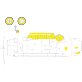 Plastikový model Mask 1/72 TBM-3 (HOBBYB)
