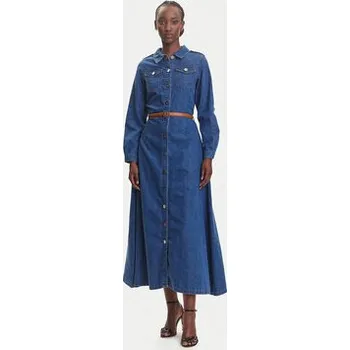 Dámské šaty Fracomina Džínové šaty FR25SD4004D417V6 Modrá Regular Fit L