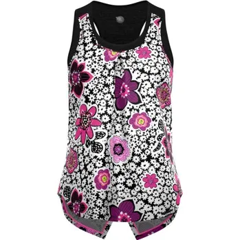 Dámské tílko Crazy BREAK - FLOWER L