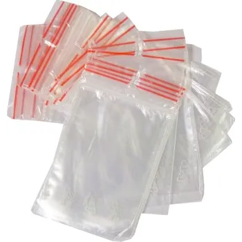 Nákupní taška Sáček ZIP uzavíratelný 7 x 10 cm balení 100 ks