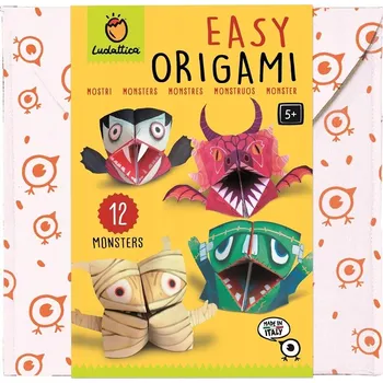 kreativní sada LUDATTICA: EASY ORIGAMI – kreativní sada DRAČI a PŘÍŠERKY 22396