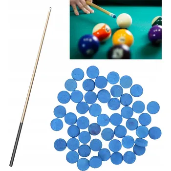 50 KS KOŽENÁ KONCOVKA NA BILIÁRDOVÉ TÁGO 13 MM