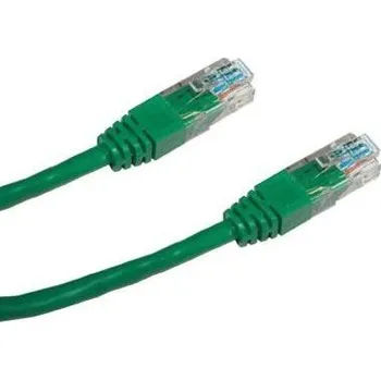 Síťový kabel DATACOM Patch kabel UTP CAT6 2m zelený