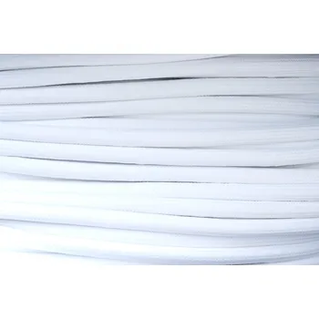 elektrický kabel Textilní kabel Bílý Bi7 opředený 2x0,75 a 3x0,75mm2, Počet vodičů v kabelu 2 vodiče v kabelu (2x0,75mm2)