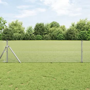 Plot vidaXL Svařovaný drátěný plot 0,4 x 25 m z pozinkované oceli