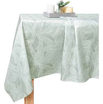 ubrus Voděodolný zahradní ubrus 140x180 GAIA Leaf šalvějový se vzorem listů