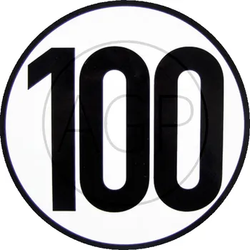 Tabulka v provedení 100 km/h