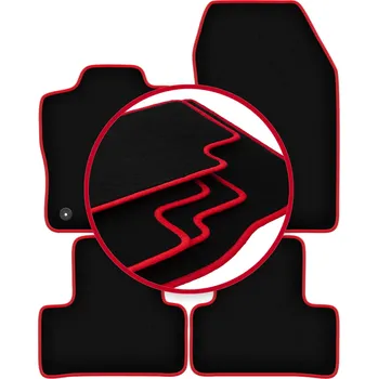 autokoberec Velurové autokoberce Wielganizator, sada 4 kusů