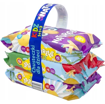 Hygienické kapesníčky bez vůně Naturelle 2 vrstvé 60 ks