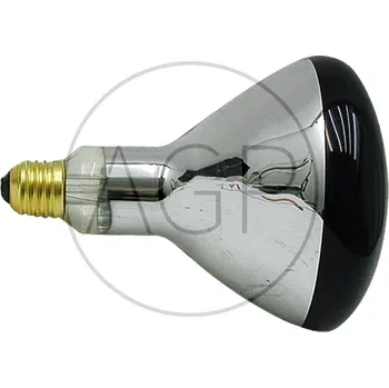 Topná infražárovka červená 150W pro kuřata, drůbež, selata, prasata