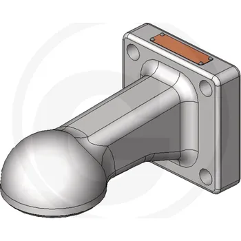 Tažné zařízení Scharmüller tažné oko, 4-děrá příruba