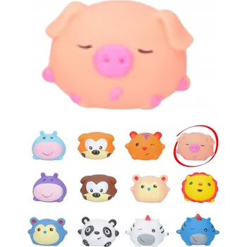 Hračka pro nejmenší HRAČKA DO VANY EDDY TOYS - PRASÁTKO FIGURKA DO VANY PRO DĚTI 5 CM