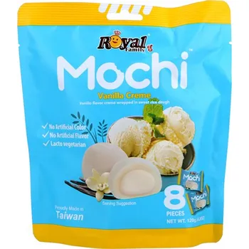 Mochi s příchutí vanilkového krému 120 g - Royal Family
