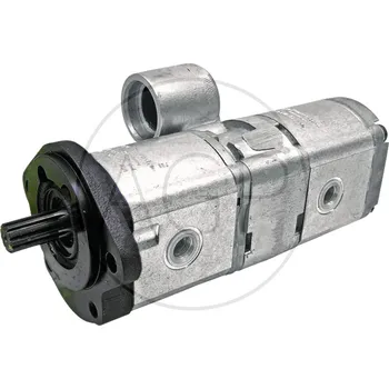 Čerpadlo Bosch/Rexroth dvojité čerpadlo pro Massey Ferguson s výkonem 22,5 a 18 cm³ / ot.