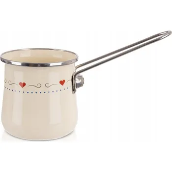 Džezva Smaltovaná konvička na přípravu turecké kávy, džezva 600 ml