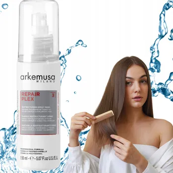 Vlasová regenerace Regenerační maska ve spreji na poškozené vlasy Arkemusa Repair Plex 150 Ml