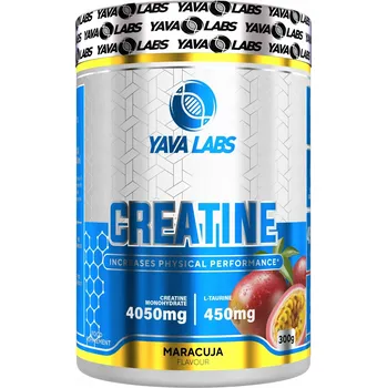 Kreatin Kreatin monohydrát s taurinem pro sportovce Yava labs 300g marakuja