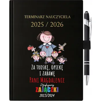 Diář Knižkový kalendář pro učitele 2026 A5 černý