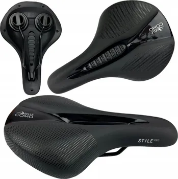 Sedlo na kolo POHODLNÉ SPORTOVNÍ SEDLO NA KOLO S OTVOREM MTB PRO MĚKKÉ