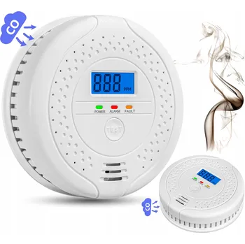 IP kamera Detektor Oxidu Uhelnatého LCD Detektor CO Bezdrátový Alarm