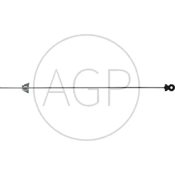 Ohradník Ocelový sloupek s kruhovým izolátorem 140 cm pro elektrický ohradník