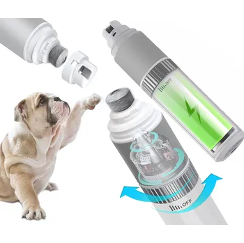 Kosmetika pro psa Elektrický pilník, bruska a zastřihovač drápků pro zvířata – bezbolestné použití