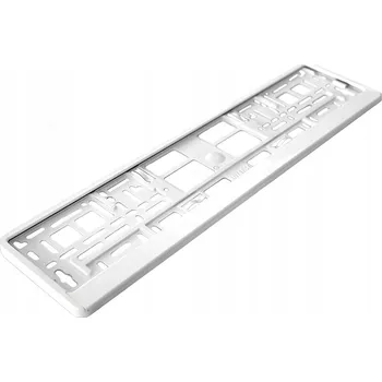 Držák SPZ RÁMEČEK RÁMEČKY POD SPZ BÍLÝ LESK - WAŁBRZYCH