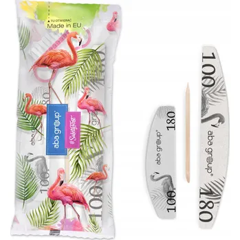 Aba Group sada #6 sada na manikúru pilník leštička dřívko