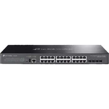 Switch TP-Link SG5428X, Omada 24-Port Gigabit Lite L3 Switch, 24x GLAN, 4x 10GB SFP+, 1U