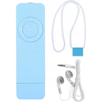 MP3 Přehrávač 32GB USB 2.0 MODRÝ