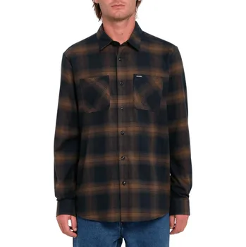 Pánská košile VOLCOM košile - Netastone Flannel Ls (DKE) velikost: XL
