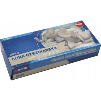 Obraz Samo-tvrdnoucí modelovací hlína Mona, bílá, 500 g