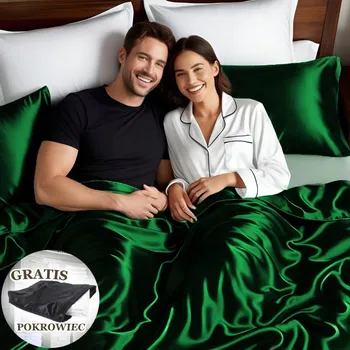 Povlečení Povlečení 220x200 + 2x70 Zelené, extra hebké