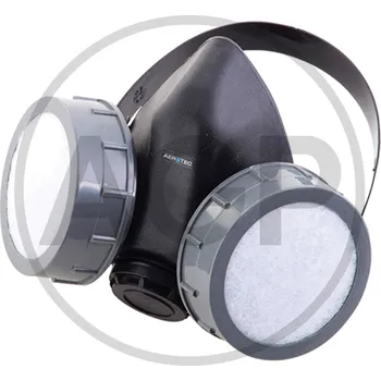 Ochranná respirační maska AEROTEC, s filtry aktivní uhlí