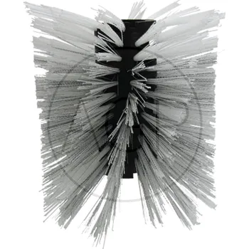 Drátěný kartáč Náhradní kartáč v provedení 12 X 2 řádky spirálová forma PP ocelový drát použití na nečistoty o průměru kartáče 350 mm