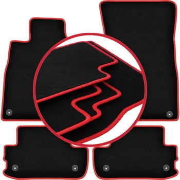 autokoberec Velurové autokoberce Wielganizator, sada 4 kusů