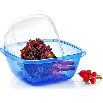 Dóza na potraviny umývadlo 13,0l čtverc.,36x38cm,(FANTA),plast