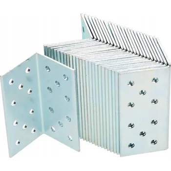 Úhloměr Úhelník tesařský spojovací 40x40x80 stavební 50 ks