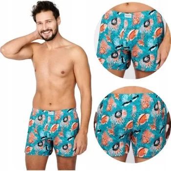 Boxerky Pánské bavlněné slipy velikost XXL - Ocean Italian Fashion