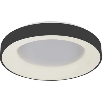 Kulatý Stropní Svítidlo Italux 48 x 48 cm černá