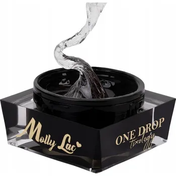 Lak na nehty Molly Lac stavební stavební gel s tixotropií ICE GLASS 5g