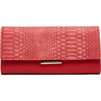 DÁMSKÁ PENĚŽENKA POUZDRO PSANÍČKO RŮŽOVÁ ČERVENÁ ČERNÁ