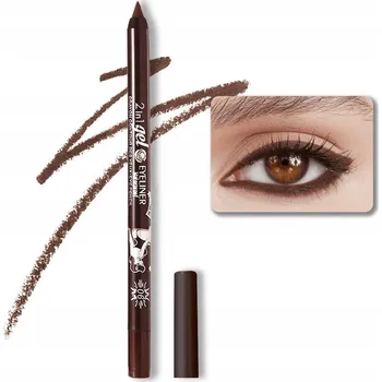 Oční linky Tužka na oči, oční linky, ultra tenká, měkká TFT, Tmavě hnědá #6