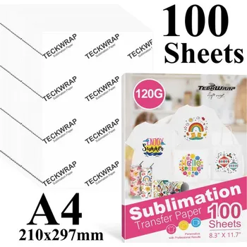 Kancelářský papír TeckWrap Sublimační papír 120g/100 listů