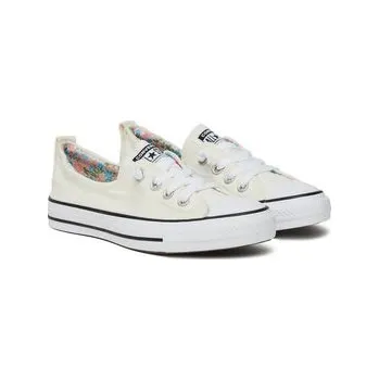 Pánské tenisky Plátěnky Converse Chuck Taylor All Star Shoreline Mini Flowers A14970C Écru 36_5