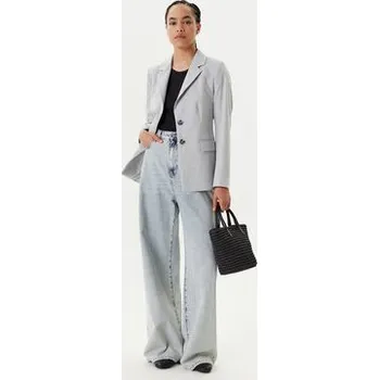 Pánské sako United Colors Of Benetton Sako 2R4CDW02W Šedá Slim Fit 50