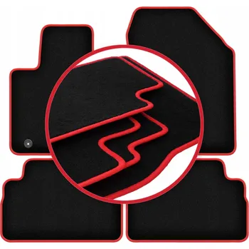 autokoberec Velurové autokoberce Wielganizator, sada 4 kusů