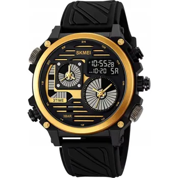 Hodinky Skmei pánské hodinky hodinky skmei special - Čierna/zlatá kp-35263