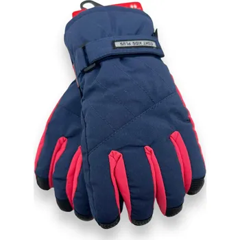 Rukavice Echt Dívčí zimní rukavice ILONA Barva: Modrá, rozměr: 152
